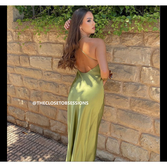 ZARA BLOGGER FAVE!!! Crossback Midi Dress NWT - Picture 11 of 16